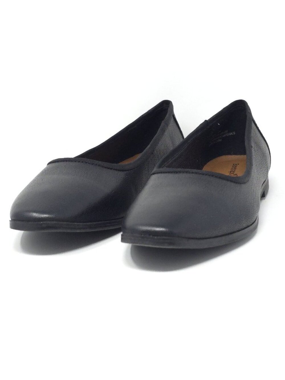BareTraps Women's Tania Bubble Tech Memory Foam Slip-On Flats Black 8M